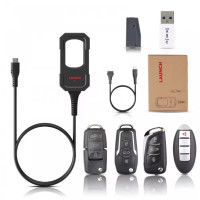 Launch X431 Key Programmer Remote Maker with 4PC Universal Remote Key 1PC Super Chip for X431 IMMO Elte IMMO Plus PAD V VII